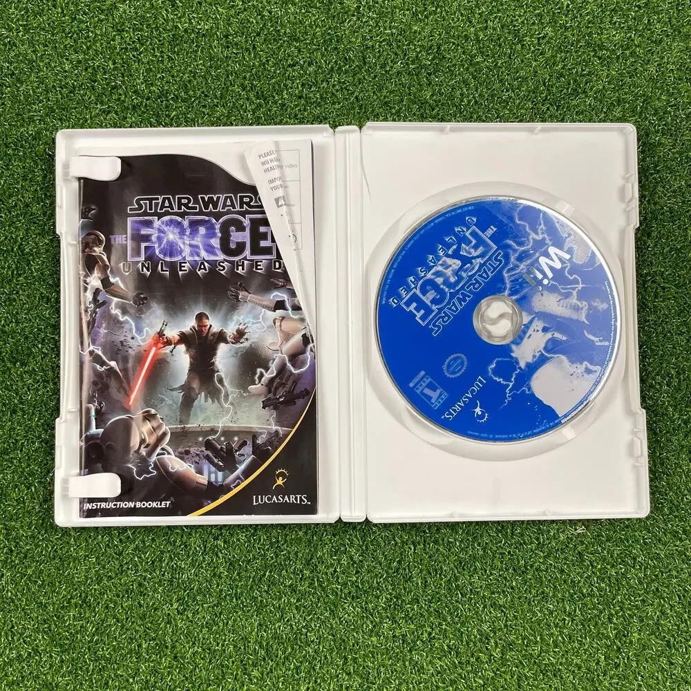 Star Wars: The Force Unleashed (Nintendo Wii, 2008) Complete CIB